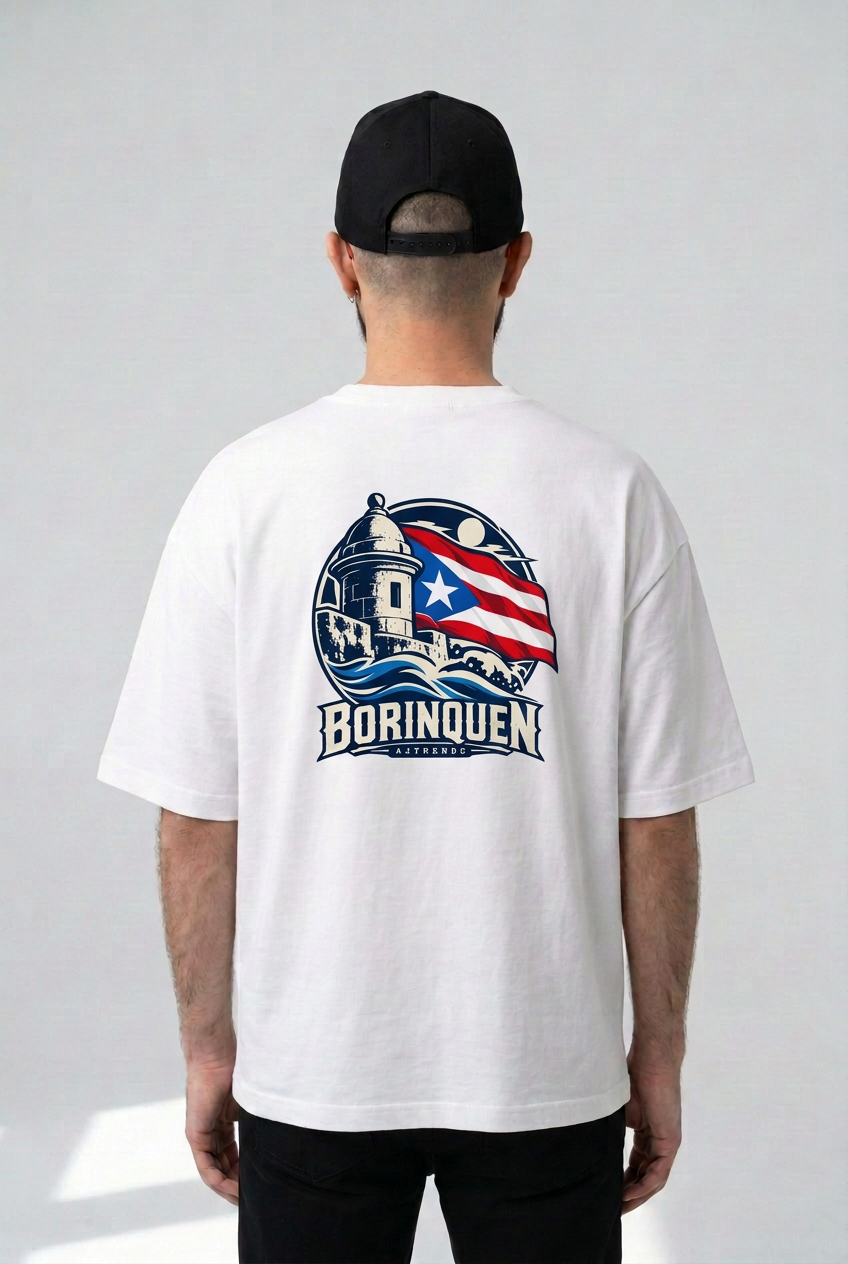 Borinquen Garita Oversized Tee